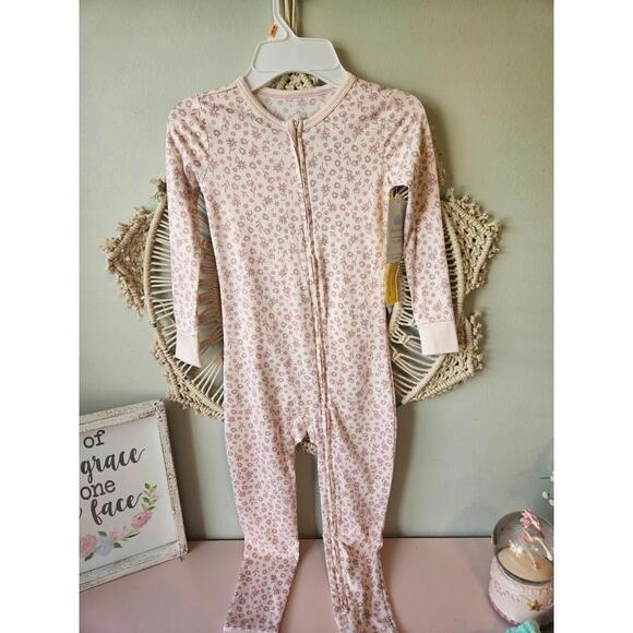 Sz 5t Buttery Soft Blush Floral PJ NWT - Picture 1 of 1